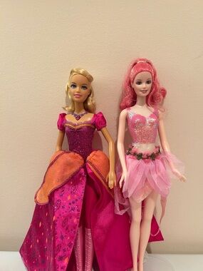 Barbie The Diamond Castle and Fairytopia Dolls